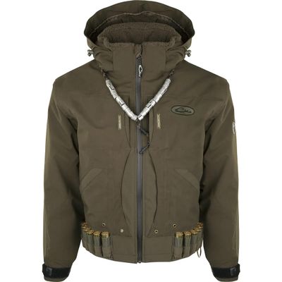 Drake Waterfowl LST Guardian Elite Flooded Timber Jacket - Insulated Green Timber 3Xlarge