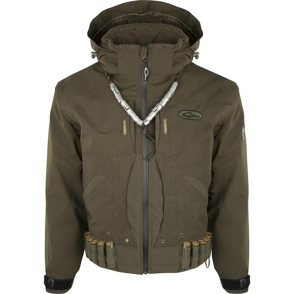 Drake Waterfowl LST Guardian Elite Flooded Timber Jacket - Insulated Green Timber 3Xlarge