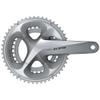 Shimano 105 FC-R7000 105 double chainset, HollowTech II 172.5 mm 50 / 34T, Silver view 1