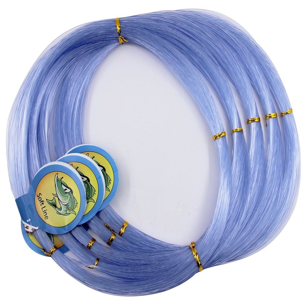 Fishing Line 547 Yard Monofilament Fishing Line Strong Invisible Line Clear Mono Nylon Fishing Leader Line for Saltwater Freshwater 1.2mm