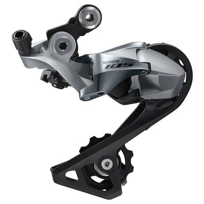 Shimano 105 RD-R7000 105 11-Speed Rear derailleur, SS, for Low Gear 25-30T, Silver
