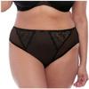 Elomi Women's Plus-Size Charley High Waist High Cut Leg Brief Underwear, Black, XXL view 1