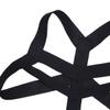 ACSUSS Men's Strong Nylon Body Chest Harness Club Wear Costumes Type A Black One Size view 4
