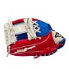 Mizuno Unisex-Youth, Prospect Baseball Gloves, Royal/Red|Deep 3 Web, 11"|All Positions|Ages 7-8 view 3
