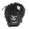 Mizuno unisex-teen GPP1000Y3RD Prospect Series PowerClose Baseball Gloves, 10", Right Hand, Black/Red Deep III Web view 2