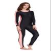 ShuoBeiter New Women Swimsuit Girls & Ladies Modest Jumpsuit Fitness One Piece Snorkeling Surfing Suit Jellyfish Wetsuit Swimming Costume (Pink, 2XL) view 2