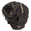 Mizuno GMVP1200PF3 MVP Prime Fastpitch Softball Gloves, 12", Left Hand Throw, Black Tartan Web view 1