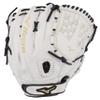 Mizuno GMVP1250PF3W MVP Prime Fastpitch Softball Gloves, 12.5", Left Hand, Right Hand: White/Black (R009) view 1