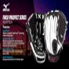 Mizuno GPP1005F3 Prospect Finch Series Youth Softball Gloves, 10", Left Hand Throw, White/Black/Pink Trident Web view 4