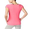 Ideology Womens Workout Fitness T-Shirt Pink L view 2