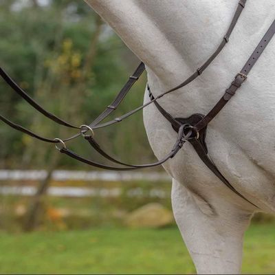 Avignon Three Point Breastplate (Full, Black)