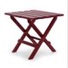 Camco 51694 Red Large Adirondack Portable Outdoor Folding Side Table, Perfect for The Beach, Camping, Picnics, Cookouts and More, Weatherproof and Rust Resistant view 1