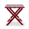 Camco 51694 Red Large Adirondack Portable Outdoor Folding Side Table, Perfect for The Beach, Camping, Picnics, Cookouts and More, Weatherproof and Rust Resistant view 2