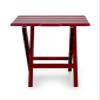 Camco 51694 Red Large Adirondack Portable Outdoor Folding Side Table, Perfect for The Beach, Camping, Picnics, Cookouts and More, Weatherproof and Rust Resistant view 3