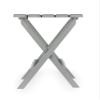 Camco 51692 Gray Large Adirondack Portable Outdoor Folding Side Table, Perfect for The Beach, Camping, Picnics, Cookouts and More, Weatherproof and Rust Resistant view 2
