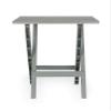 Camco 51692 Gray Large Adirondack Portable Outdoor Folding Side Table, Perfect for The Beach, Camping, Picnics, Cookouts and More, Weatherproof and Rust Resistant view 3