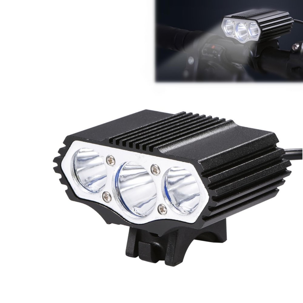 Dioche LED Headlight, Super Bright 3600LM Front Lamp for Outdoor Night Riding Cycling