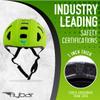 Flybar Kids Bike Helmet - Dual Certified Adjustable Dial, Skateboard Helmet, Roller Skating, Pogo, Electric Scooter, Snowboard, Youth and Toddler Helmet, Boys & Girls 3-14 (Green), Medium view 2