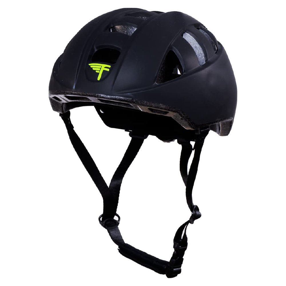 Flybar Kids Bike Helmet - Dual Certified Adjustable Dial, Skateboard Helmet, Roller Skating, Pogo, Electric Scooter, Snowboard, Youth and Toddler Helmet, Boys & Girls 3-14 (Black,M)