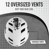 Flybar Bike Helmet- Multi Sport Dual Certified Adjustable Dial, Skateboard Helmet, Roller Skating, Pogo, Electric Scooter, Snowboard, Boys and Girls Kids- Adults Helmets (Splt,S-M) view 4