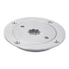 White Water 1350SK-W/6361SD Marine Stainless Steel Round Cowl Vent, White/Dorade Set, 3" Star Pattern view 3