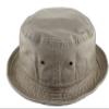 Gelante Toddlers Kids 100% Cotton Packable Sunmmer Sun Protection Bucket Cap Hat Khaki view 2