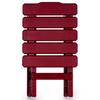 Camco 51684 Red Regular Adirondack Portable Outdoor Folding Side Table, Perfect for The Beach, Camping, Picnics, Cookouts and More, Weatherproof and Rust Resistant view 3