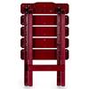 Camco 51684 Red Regular Adirondack Portable Outdoor Folding Side Table, Perfect for The Beach, Camping, Picnics, Cookouts and More, Weatherproof and Rust Resistant view 4
