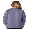 Natural Uniforms Warm Up Scrub Jacket-Charcoal-3X-Large view 2