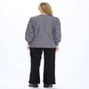 Natural Uniforms Warm Up Scrub Jacket-Charcoal-3X-Large view 3