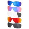 Mryok 5 Pair Polarized Replacement Lenses for Oakley Antix Sunglass - Stealth Black/Fire Red/Adapt Grey Photochromic/Cobalt Rose/Ice Blue view 1