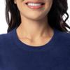 Fruit of The Loom Women's Fleece Lined Thermal Underwear Set Underwear, Indigo Ocean, Small view 2