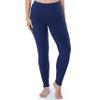 Fruit of The Loom Women's Fleece Lined Thermal Underwear Set Underwear, Indigo Ocean, Small view 3