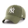 '47 MLB Caps Adjustable Velcro Baseball Cap Curved Peak Team Logo, New York Yankees #36712, One Size view 1