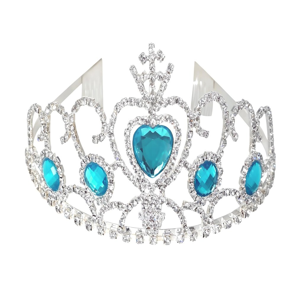 Kuzhi Princess Queen Tiara Coronation Crown-Metal-Special Edition for Child and Adult