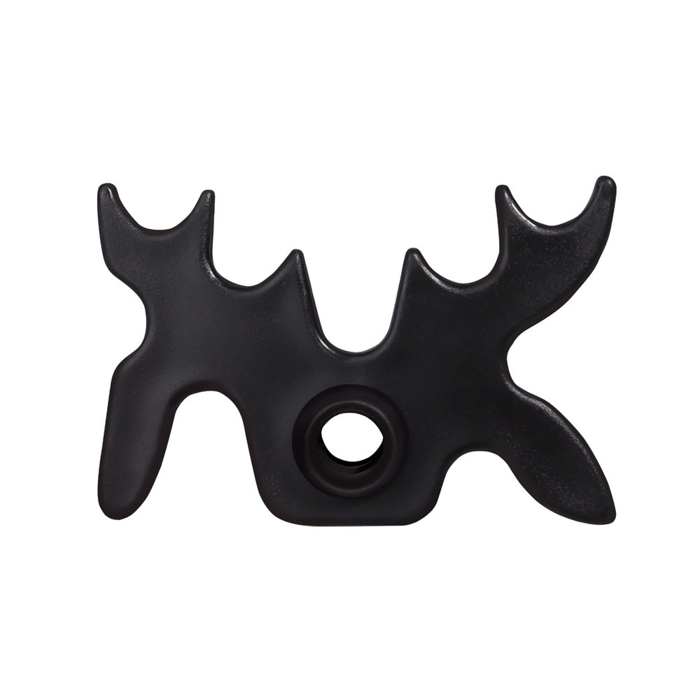 GSE Games & Sports Expert Black Plastic Slip-On Bridge Portable Moosehead Bridge Head, Pool Billiard Cue Bridge Head, Billiard Pool Cue Accessories for Pool Table (1-Pack)
