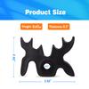 GSE Games & Sports Expert Black Plastic Slip-On Bridge Portable Moosehead Bridge Head, Pool Billiard Cue Bridge Head, Billiard Pool Cue Accessories for Pool Table (1-Pack) view 3