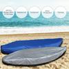 (2.6m-6m/7.8-18ft) Kayak Cover Canoe Cockpit Dust Cover, Waterproof UV Sunblock Shield Protector for 7 Sizes Fishing Boat,Kayak,Canoe,Paddle Board (Blue, Suitable for (2.6-3m/7.8-9ft) Kayak) view 4