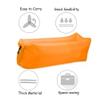 Beiruoyu Inflatable Lounger Air Chair Sofa Bed Sleeping Bag Couch for Beach Camping Lake Garden (Orange) view 2