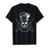 Chef Shirt Skull Chef's Hat Cooking BBQ Grilling Tee Gift T-Shirt view 1