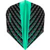 Harrows Quantum Dart Flights - 100 Micron - Standard - 3D Effect - 1 Set (3) (Jade) view 1