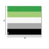 Resist United Aromantic Pride Flag (5 x 3 ft) view 2