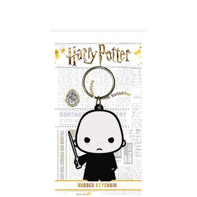 Harry Potter Rubber Keychain, 4.5 x 6cm, Multi-colour