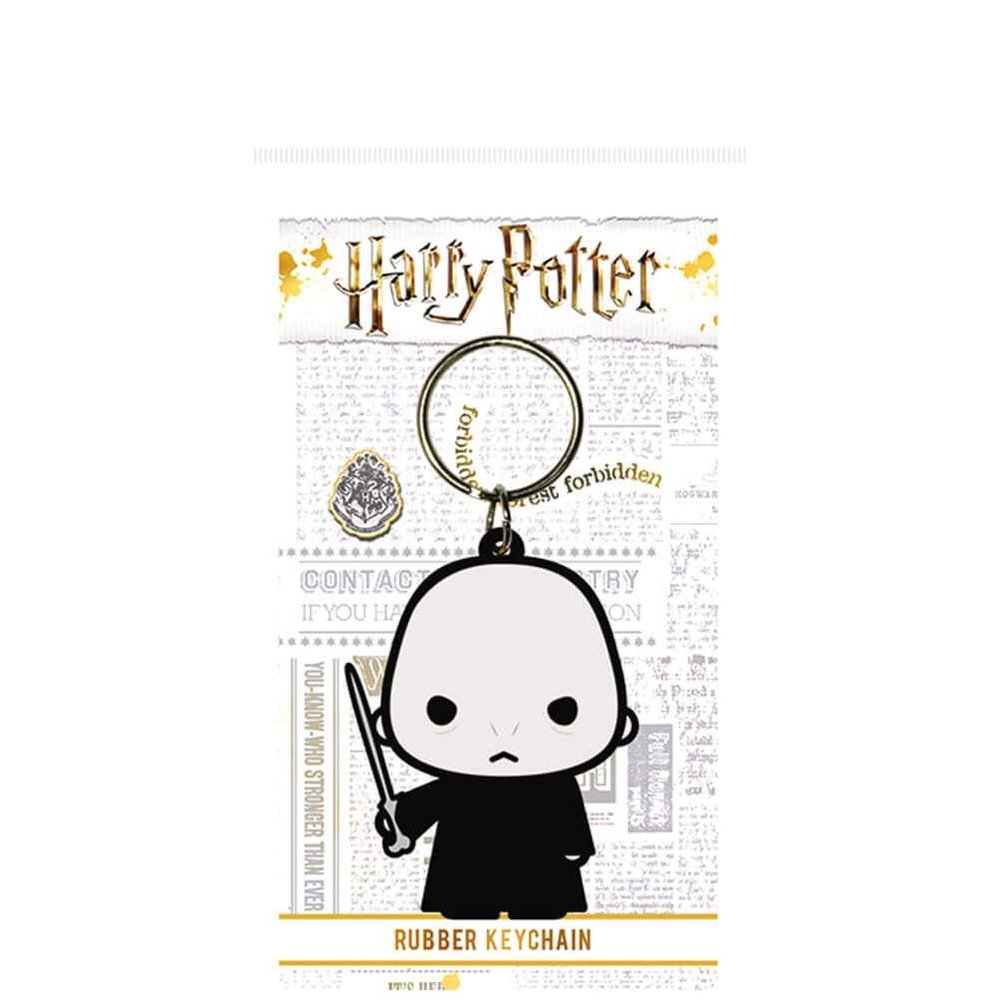 Harry Potter Rubber Keychain, 4.5 x 6cm, Multi-colour