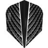 Harrows Quantum Dart Flights - 100 Micron - Standard - 3D Effect - 1 Set (3) (Black) view 1