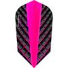 Harrows Quantum Dart Flights - 100 Micron - Slim - 3D Effect - 1 Set (3) (Pink) view 1
