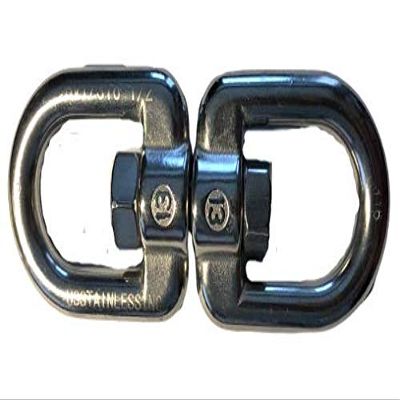 US Stainless Stainless Steel 316 Anchor Swivel Eye and Eye 13mm or 1/2" Marine Grade