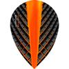 Harrows Quantum Dart Flights - 100 Micron - Pear - 3D Effect - 1 Set (3) (Orange) view 1