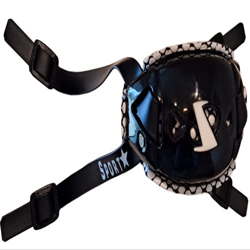 SportStar Victory T-Rex Hurricane Gel Football Chinstrap (Black, S/M)