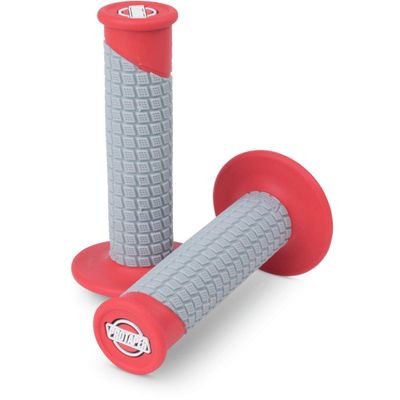 Pro Taper Clamp On Grips - Pillowtop (RED/Grey)